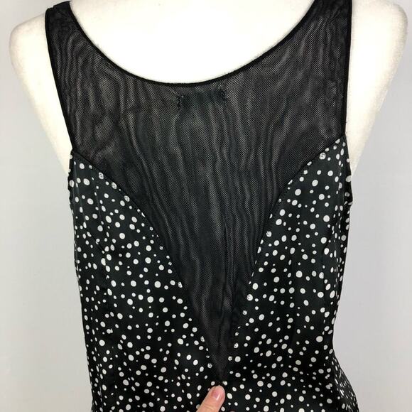 Urban Outfitters Kimchi Blue Mesh Deep V Dress L - Picture 6 of 8